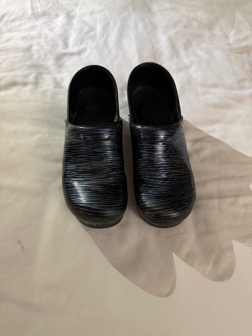 Dansko wavy stripes clogs size 42